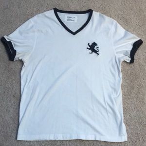 Express Jersey V-neck Tee